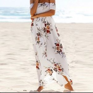 Price Drop!!! Strapless Off Shoulder Summer Dress